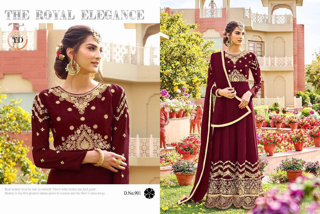 Mumtaj 901 To 904 Series By Tanu Designer Beautiful Embroidered Ethnic Colorful Pretty Party Wear Occasional Wear Ethnic Wear Georgette Dresses At Wholesale Price