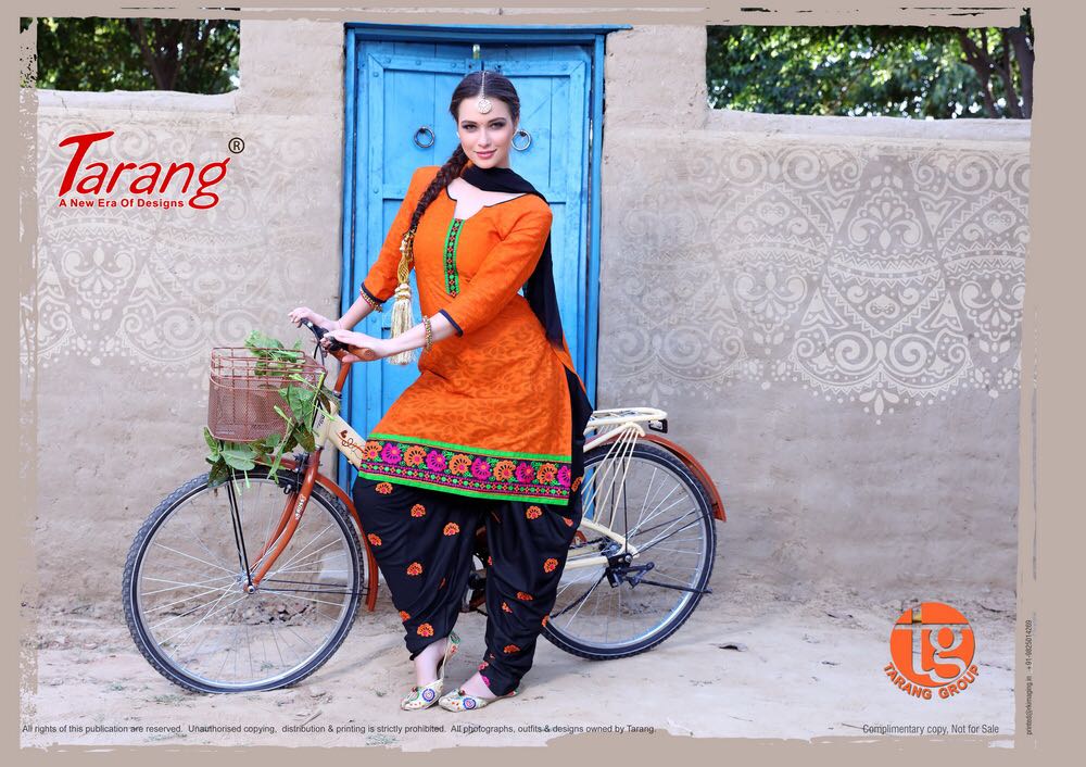 Nach Baliye By Tarang 101 To 110 Series Patiyala Suits Stylish Colorful Beautiful Fancy Party Wear & Ethnic Wear Brasso Cotton Dresses At Wholesale Price