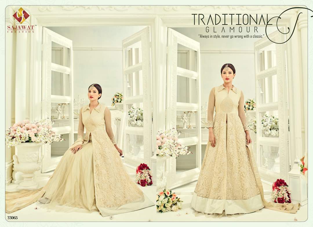 Nagin-7 33061 Series By Sajawat Creation Beautiful Embroidered Stylish Colorful Fancy Pretty Party Wear Occasional Wear Casual Wear Dresses At Wholesale Price