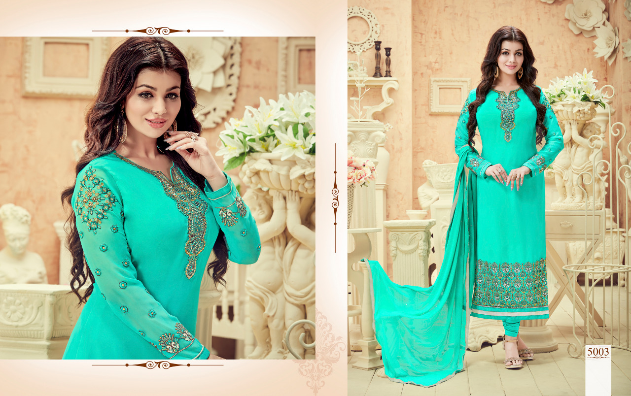Nakshatra Vol-5 By Antique Creation 5001 To 5008 Series Indian Beautiful Colorful Wedding Collection Occasional Wear & Party Wear Georgette Dresses At Wholesale Price