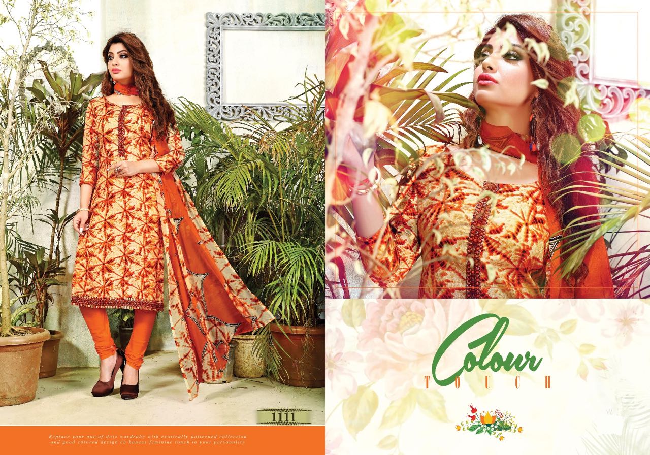 Naziya Vol-2 By Mag 1104 To 1113 Series Beautiful Colourful Ethnic Designer Digital Printed Casual Wear Fully Cotton Dresses At Wholesale Price