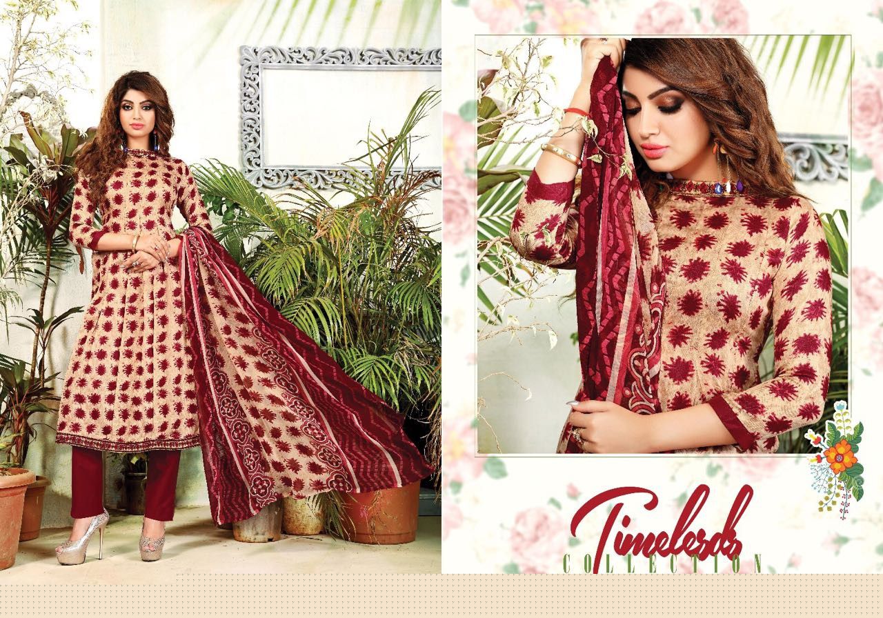 Naziya Vol-2 By Mag 1104 To 1113 Series Beautiful Stylish Colorful Ethnic Wear & Casual Wear Glace Cotton Dresses At Wholesale Price