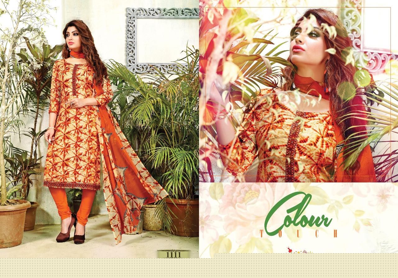 Naziya Vol-2 By Mag 1104 To 1113 Series Beautiful Stylish Colorful Ethnic Wear & Casual Wear Glace Cotton Dresses At Wholesale Price