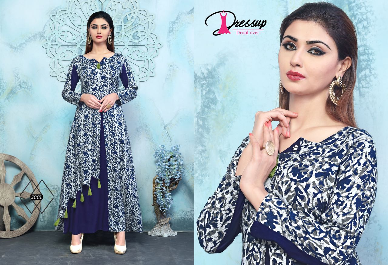 Princess Vol-2 By Dress Up 2001 To 2007 Series Designer Beautiful Fancy Colorful Party Wear & Ethnic Wear Royal Rayon Printed Kurtis At Wholesale Price
