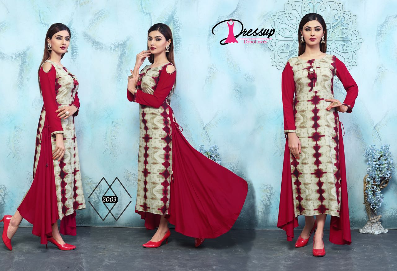 Princess Vol-2 By Dress Up 2001 To 2007 Series Designer Beautiful Fancy Colorful Party Wear & Ethnic Wear Royal Rayon Printed Kurtis At Wholesale Price
