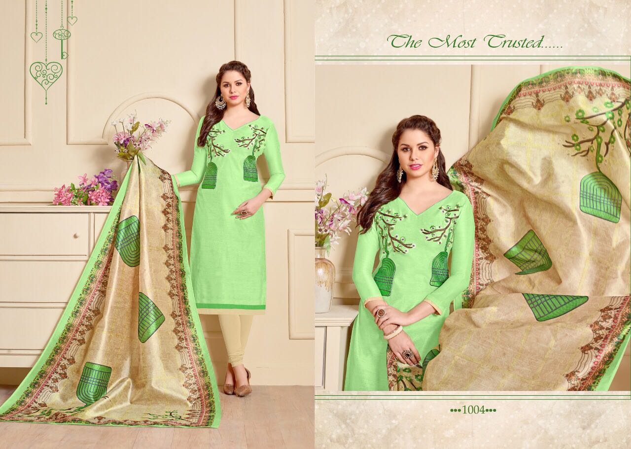 Rangeen By Roop Nikhar Designers 1001 To 1011 Beautiful Stylish Fancy Colorful Party Wear & Ethnic Wear Modal Silk Dresses At Wholesale Price