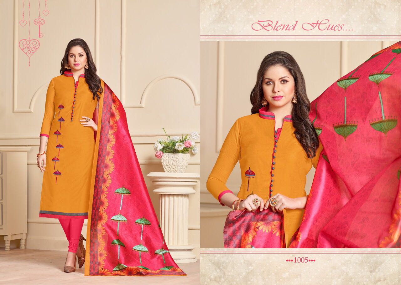 Rangeen By Roop Nikhar Designers 1001 To 1011 Beautiful Stylish Fancy Colorful Party Wear & Ethnic Wear Modal Silk Dresses At Wholesale Price