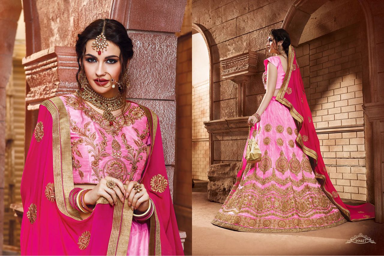 Ranisa By Riddhoo Fashion 10421 To 10432 Series Indian Designer Stylish Ethnic Wear Fancy Party Wear & Occasional Wear Silk Wedding Lehengas At Wholesale Price