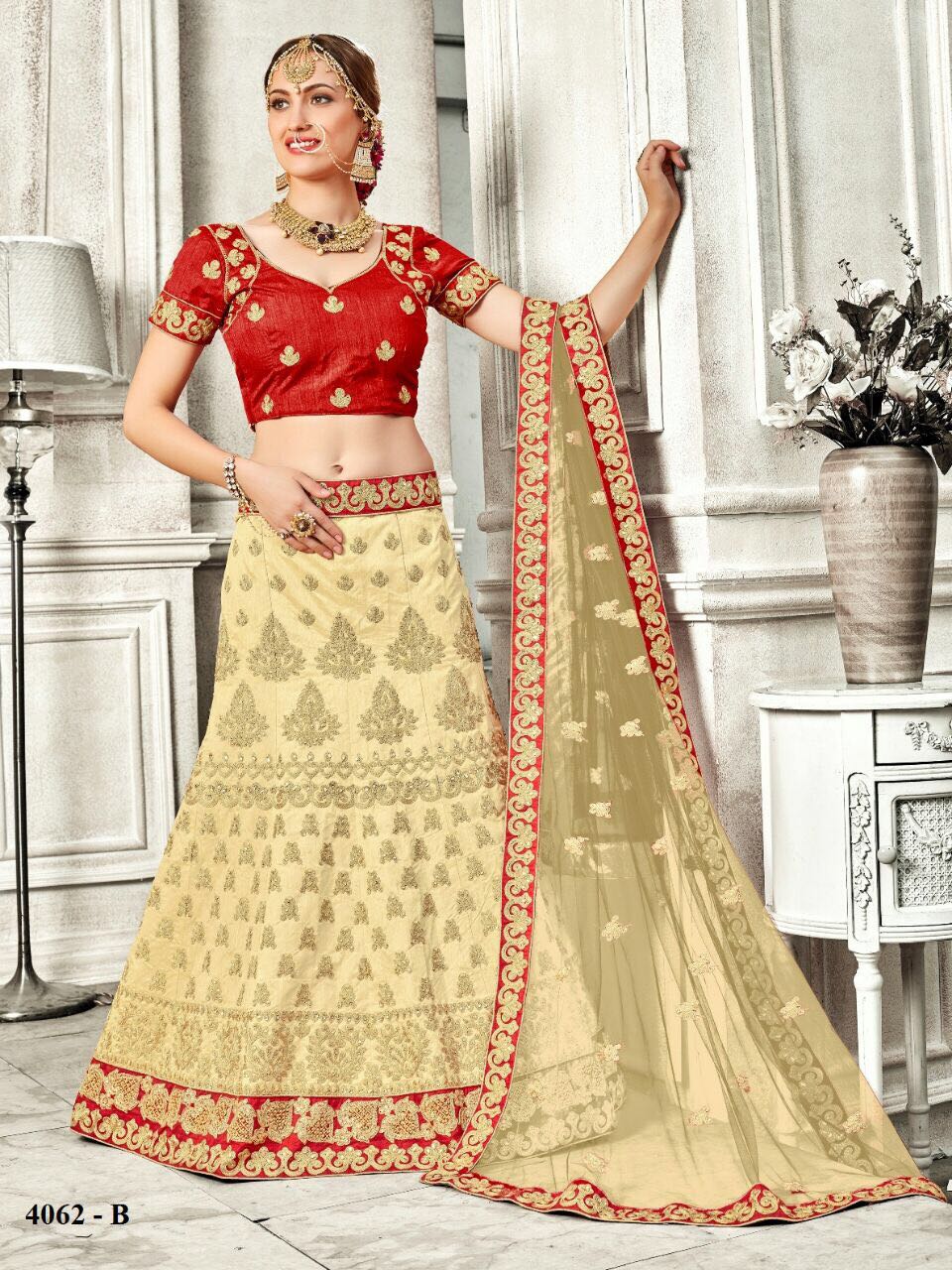 Rinky Lehenga Colours By Rinky 4059-a To 4063-h Series Indian Designer Beautiful Colorful Fancy Occasional Wear & Party Wear Bangalori Silk Lehengas At Wholesale Price