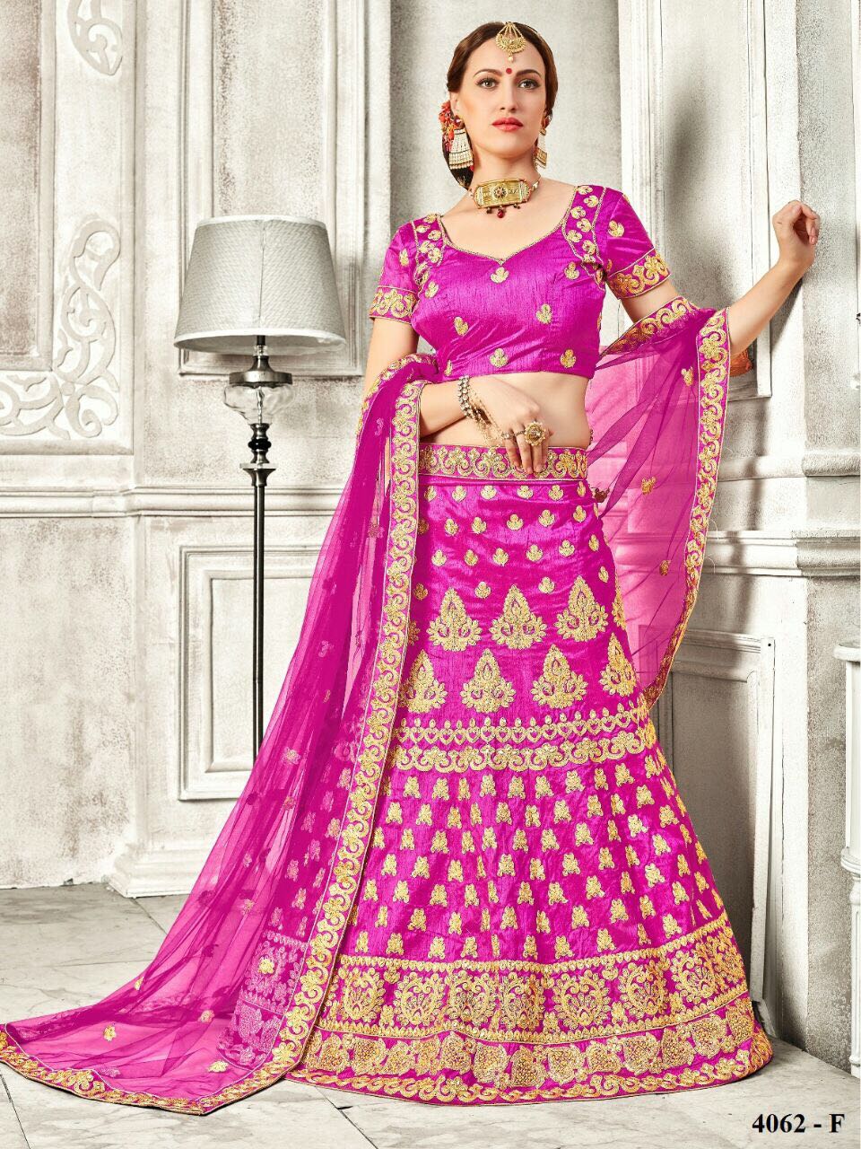 Rinky Lehenga Colours By Rinky 4059-a To 4063-h Series Indian Designer Beautiful Colorful Fancy Occasional Wear & Party Wear Bangalori Silk Lehengas At Wholesale Price