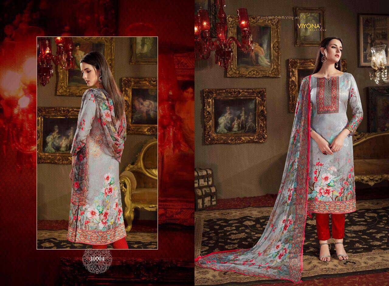 Romance By Viyona Dressline 30001 To 30008 Series Beautiful Pakistani Colorful Fancy Party Wear & Occasional Wear Pure Pashmina Printed Dresses At Wholesale Price