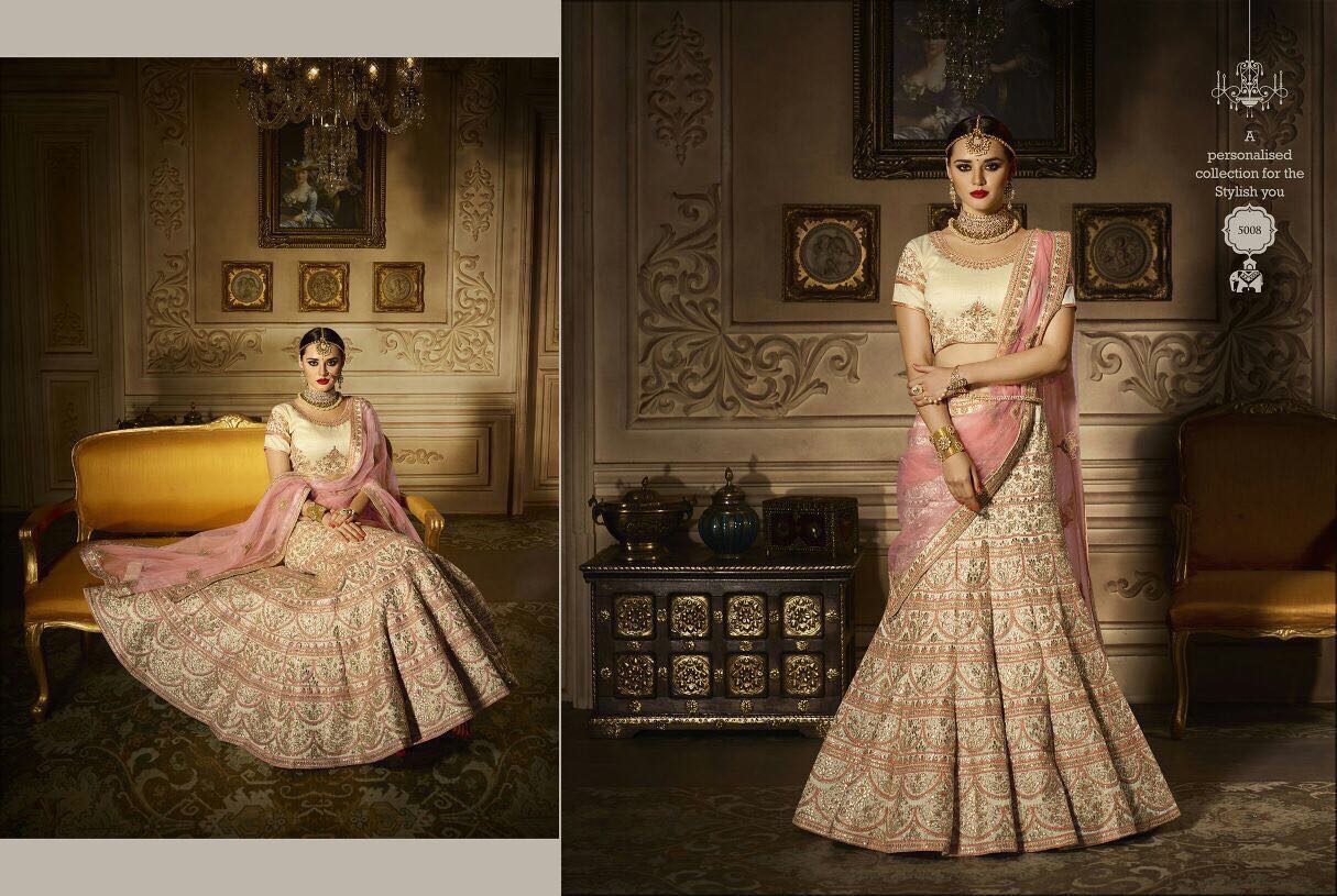 Royal Touch By Zikkra 5001 To 5011 Series Designer Beautiful Wedding Collection Occasional Wear & Party Wear Velvet & Bangalori Silk Lehengas At Wholesale Price