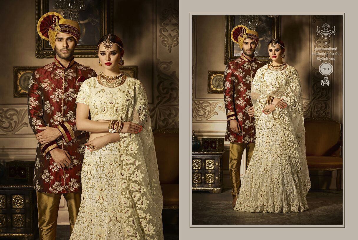 Royal Touch By Zikkra 5001 To 5011 Series Designer Beautiful Wedding Collection Occasional Wear & Party Wear Velvet & Bangalori Silk Lehengas At Wholesale Price