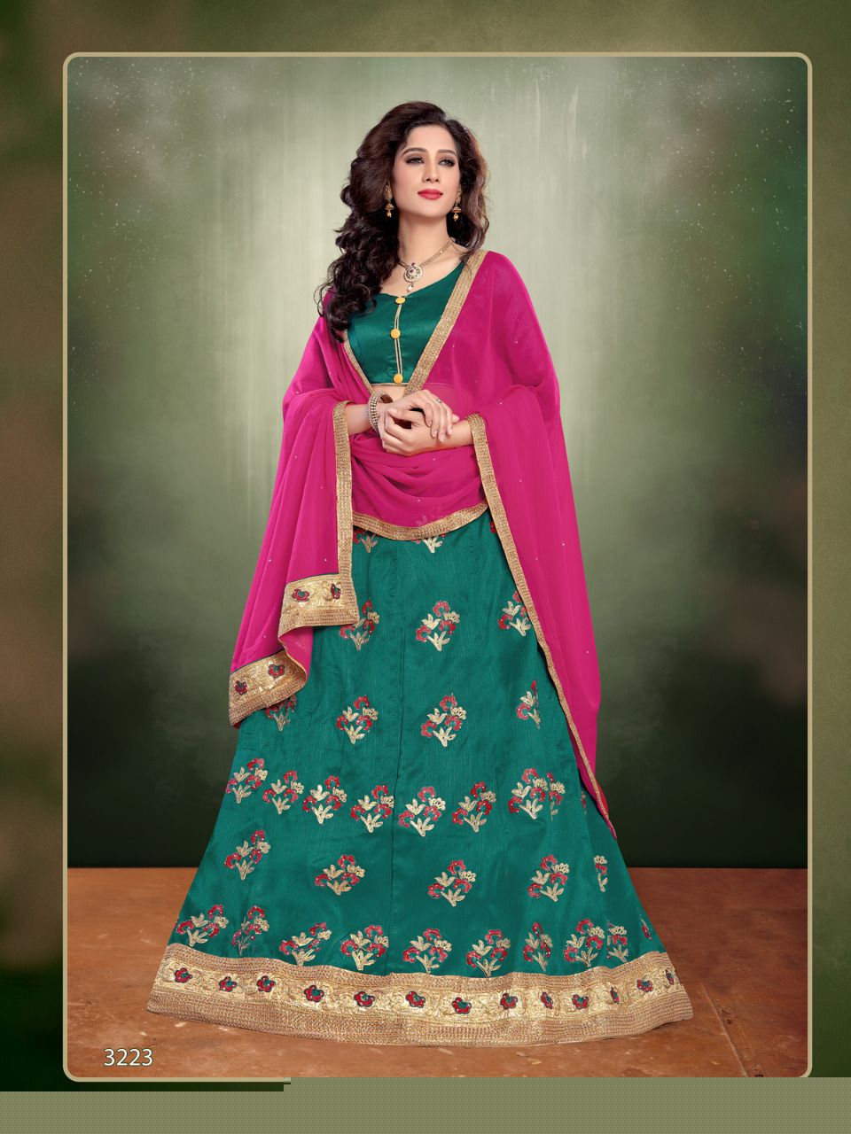 Ruhi By Sanskar Style 3217 To 3225 Series Designer Beautiful Colorful Fancy Wedding Collection Occasional Wear & Party Wear Mulberry Silk Lehengas At Wholesale Price