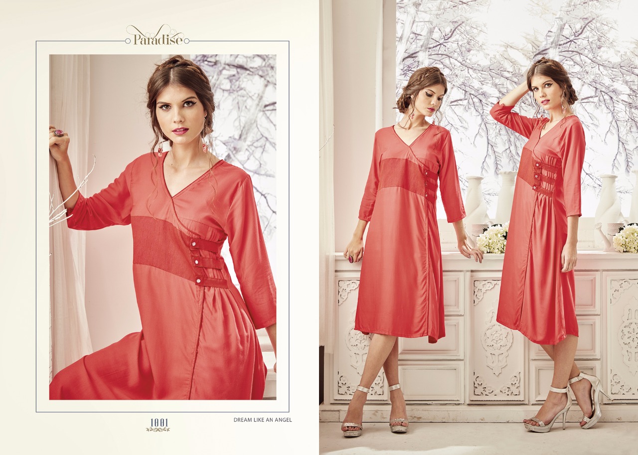 Ruhi By Yaazoo Fashion 1001 To 1010 Series Stylish Colorful Beautiful Fancy Ethnic Wear Casual Wear Rayon Printed & Embroidered Kurtis At Wholesale Price