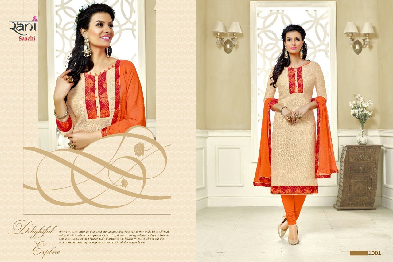 Saachi By Rani Print 1001 To 1012 Series Indian Stylish Beautiful Designer Printed Casual Wear Occasional Wear Cotton Dresses At Wholesale Price