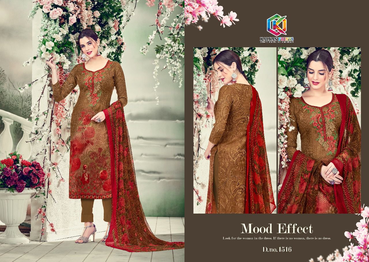 Sahida Vol-2 By Kalyan Prints 1513 To 1521 Series Pure Pashmina With Embroidery Beautiful Colorful Casual Wear & Winter Wear Printed Dresses At Wholesale Price