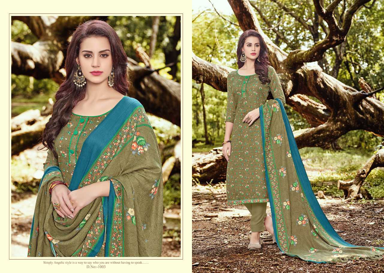 Sahira By K.vidhan Creation 1001 To 1006 Series Beautiful Pashmina Pakistani Suits With Embroidery & Print Colorful Party Wear & Occasional Wear Dobi Pashmina Dresses At Wholesale Price
