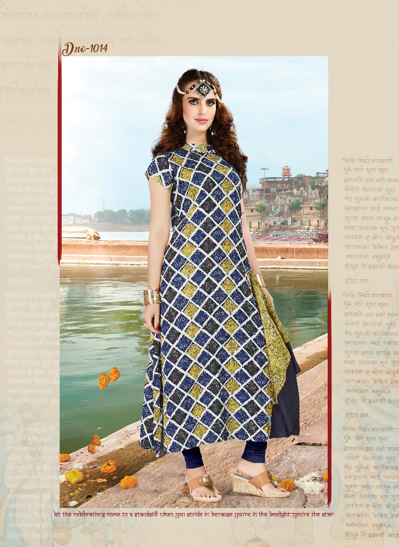 Shayana Vol-2 By Modesi 1011 To 1019 Series Indian Designer Beautiful Embroidered Fancy Casual Wear & Ready To Wear Kurtis At Wholesale Price