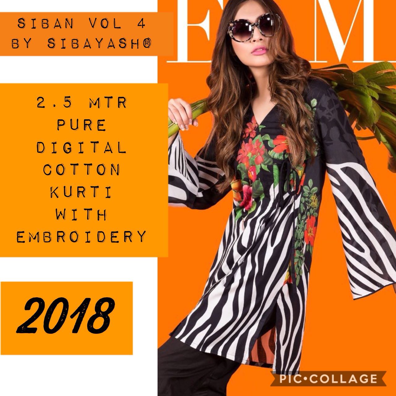 Siban Vol-4 2018 By Sibayash 1001 To 1007 Series Designer Stylish Fancy Beautiful Colorful Casual Wear & Ethnic Wear Digital Cotton Printed Kurtis At Wholesale Price