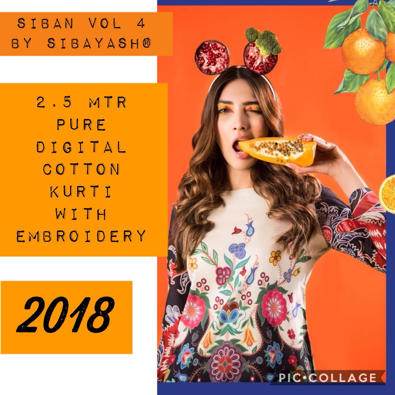 Siban Vol-4 2018 By Sibayash 1001 To 1007 Series Designer Stylish Fancy Beautiful Colorful Casual Wear & Ethnic Wear Digital Cotton Printed Kurtis At Wholesale Price