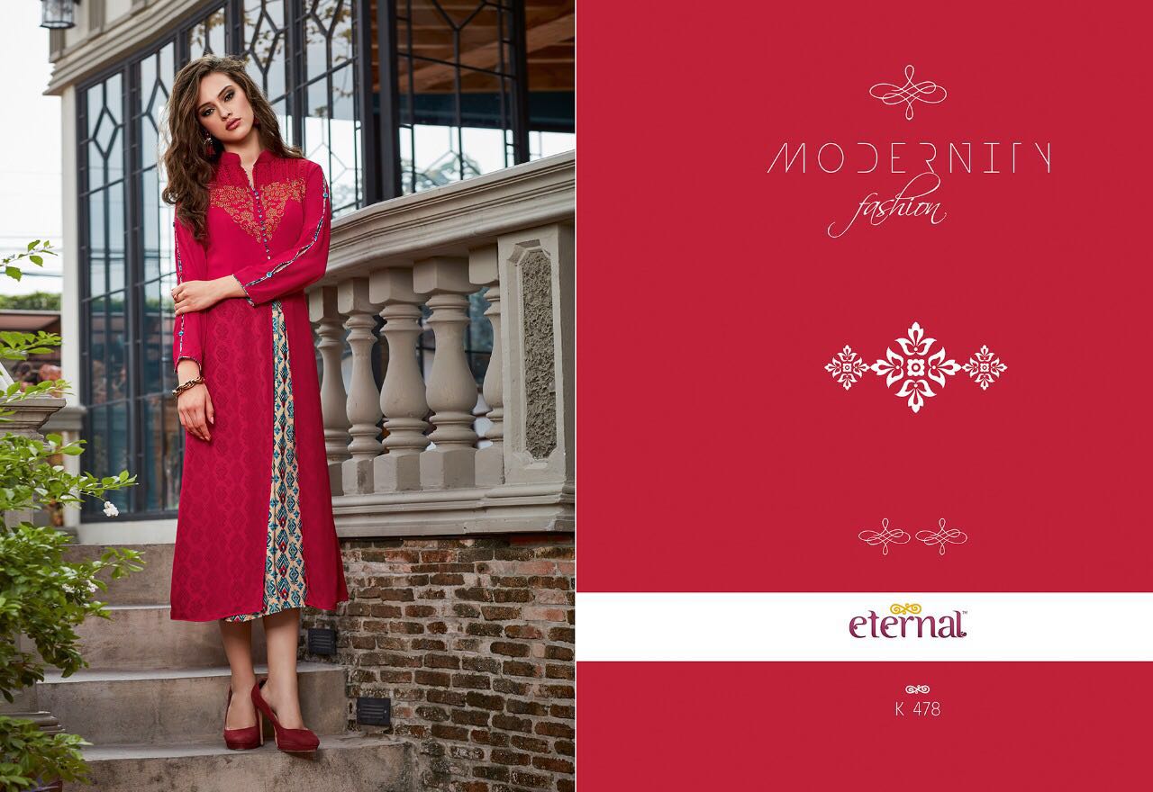 Star Light Vol-2 By Eternal 470 To 481 Series Designer Beautiful Fancy Stylish Colorful Party Wear & Ethnic Wear Georgette Kurtis At Wholesale Price