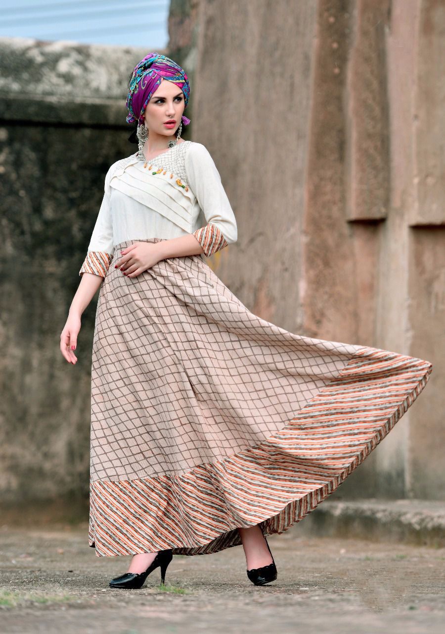 Trendy By Vesh 2901 To 2912 Series Stylish Beautiful Fancy Colorful Ethnic Wear & Casual Wear Cotton Printed Kurtis At Wholesale Price