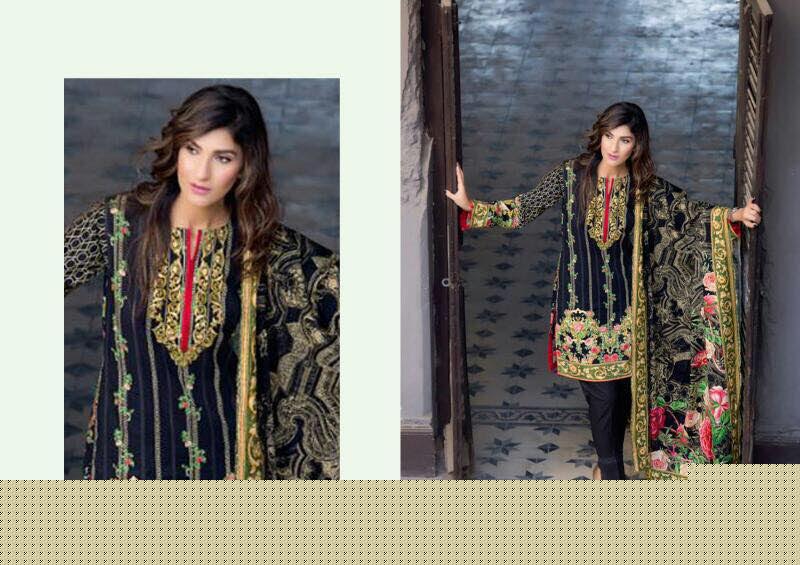 Vintage 8001 To 8008 Series By Kvc Beautiful Embroidered Stylish Colourful Party Wear Occasional Wear Casual Wear Printed Cotton Dresses At Wholesale Price