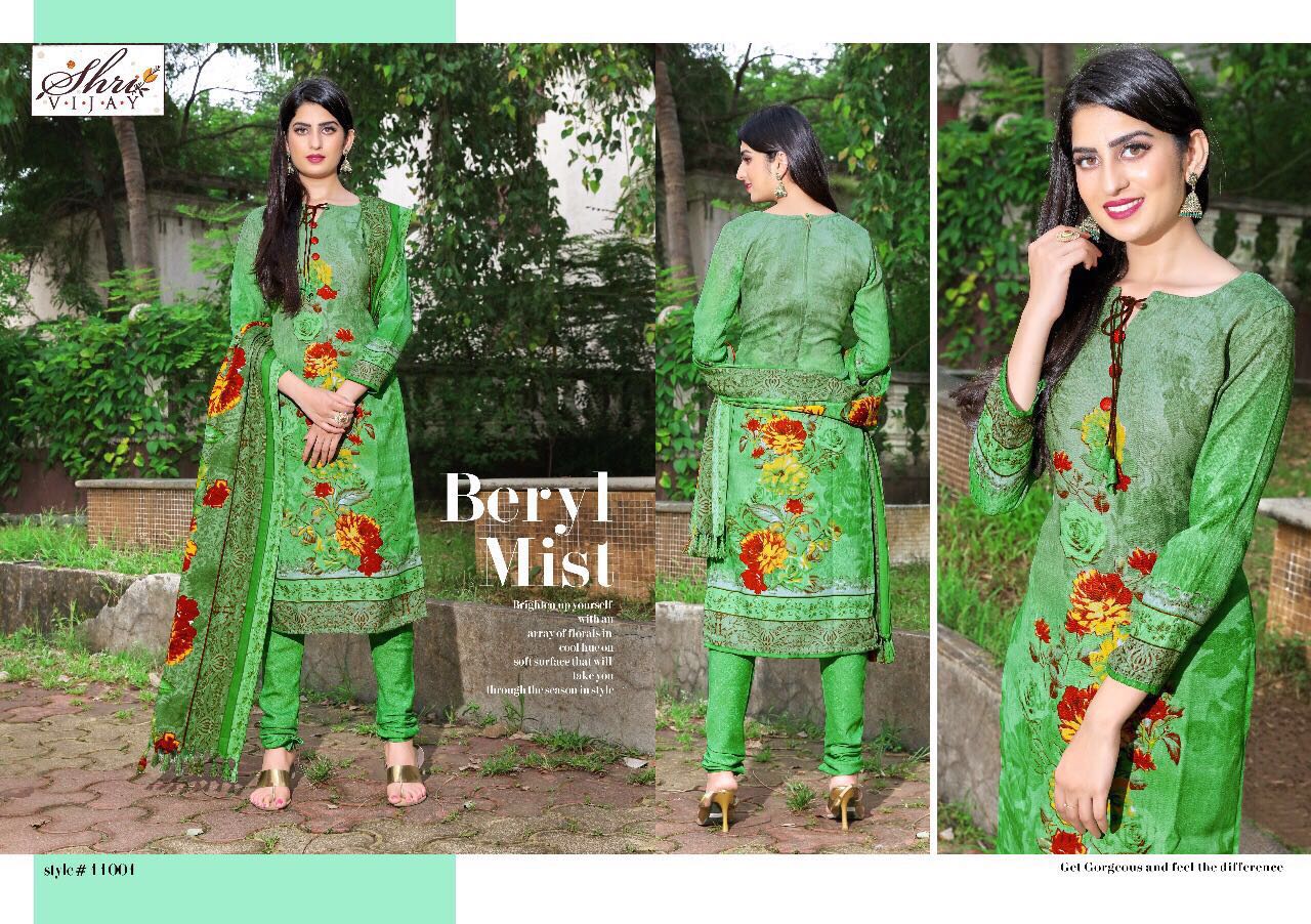 Winter Queen By Shri Vijay 11001 To 11010 Series Beautiful Pakistani Suits Colorful Fancy Ethnic Wear Suits & Casual Wear Pashmina Printed Dresses At Wholeasle Price