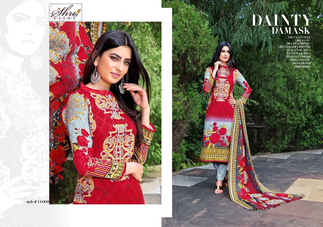 Winter Queen By Shri Vijay 11001 To 11010 Series Beautiful Pakistani Suits Colorful Fancy Ethnic Wear Suits & Casual Wear Pashmina Printed Dresses At Wholeasle Price