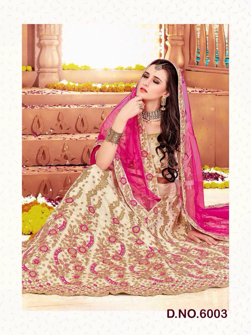 Zikkra Lehenga Vol-4 By Zikkra 6001 To 6005 Series Designer Bridal Wear Collection Beautiful Stylish Colorful Party Wear & Occasional Wear Velvet & Nylon Satin Embroidered Lehengas At Wholesale Price