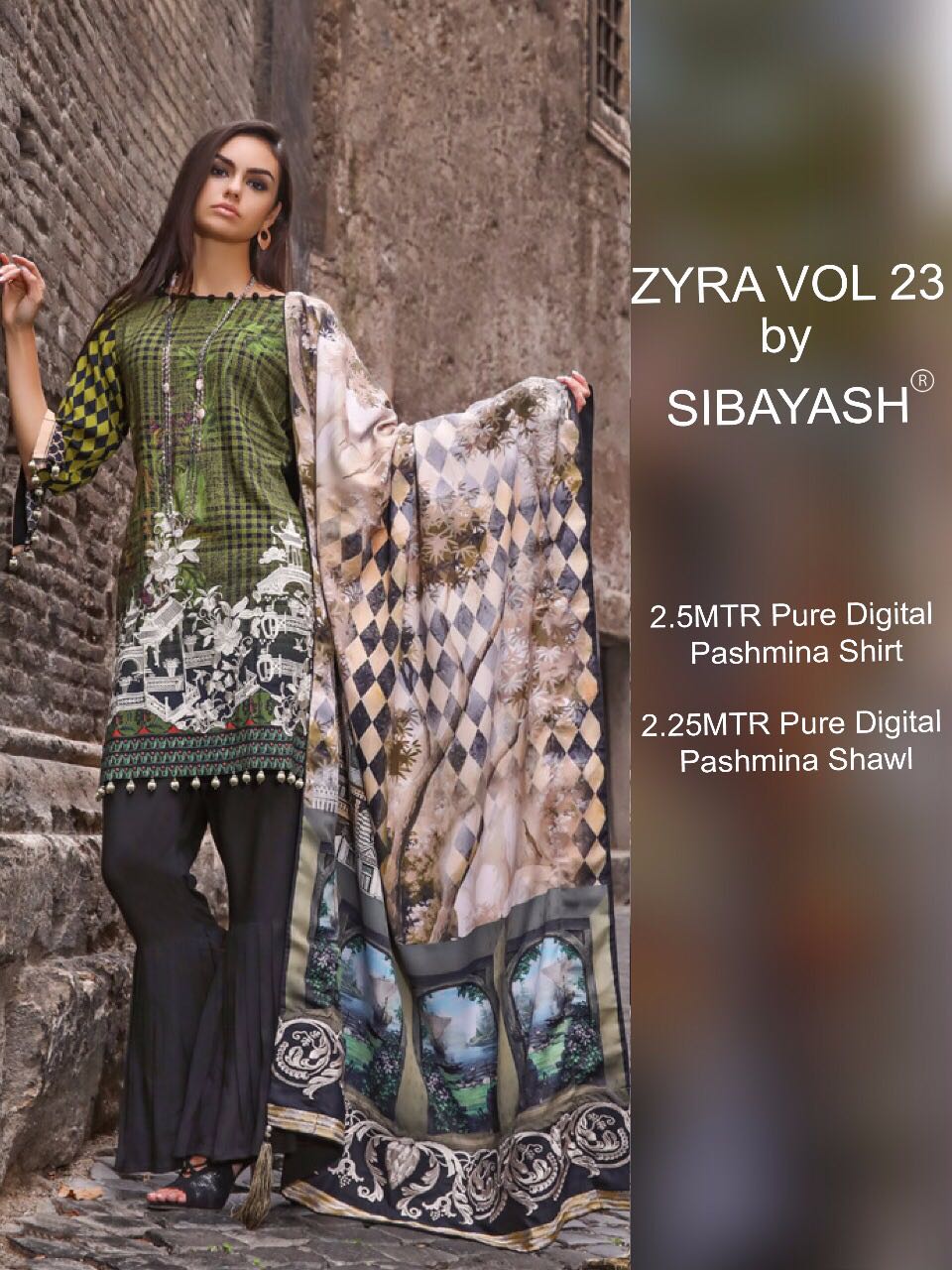 Zyra Vol-23 By Sibayash 01 To 08 Series Pakistani Suits Beautiful Colorful Stylish Winter Wear & Party Wear Pure Pashmina Dresses At Wholesale Price