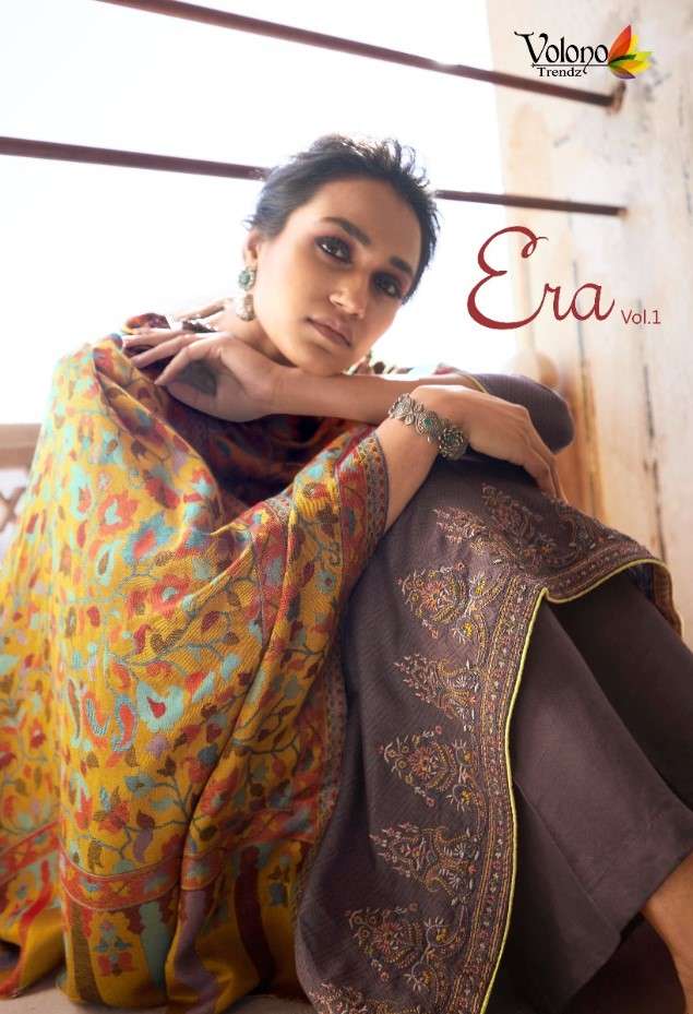 Era Vol-1 By Volono Trendz 1001 To 1008 Series Beautiful Stylish Fancy Colorful Casual Wear & Ethnic Wear Pure Jam Cotton Ptint With Embroidered Dresses At Wholesale Price