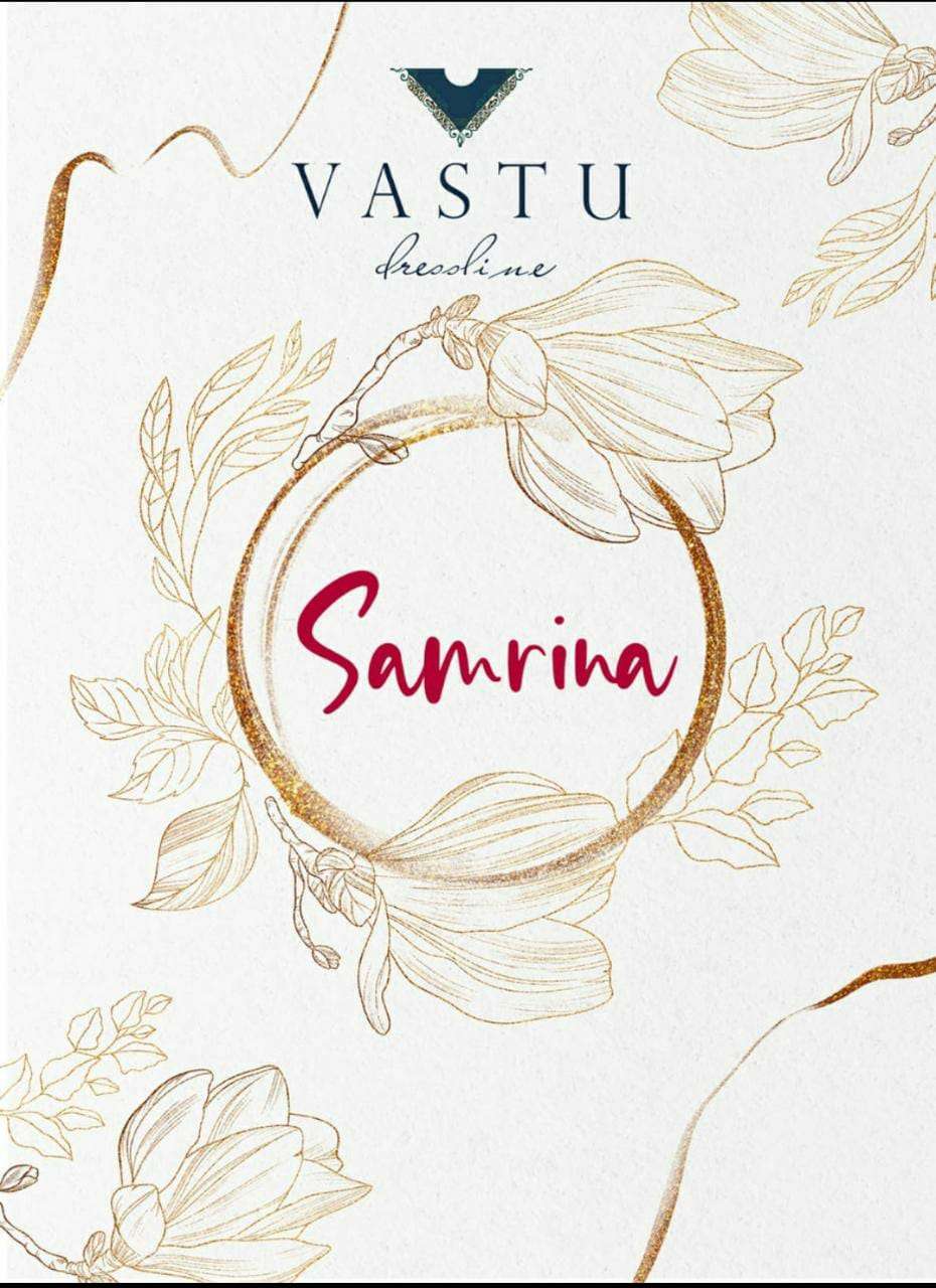 SAMRINA BY VASTU TEX 801 TO 806 SERIES BEAUTIFUL SUITS STYLISH COLORFUL FANCY CASUAL WEAR & ETHNIC WEAR PURE LAWN COTTON WORK DRESSES AT WHOLESALE PRICE