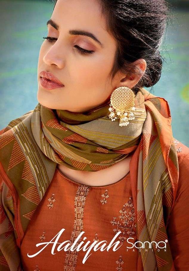 AALIYAH BY SANNA FASHION 3619 TO 3628 SERIES BEAUTIFUL STYLISH SHARARA SUITS FANCY COLORFUL CASUAL WEAR & ETHNIC WEAR & READY TO WEAR PURE JAM SILK PRINTED DRESSES AT WHOLESALE PRICE