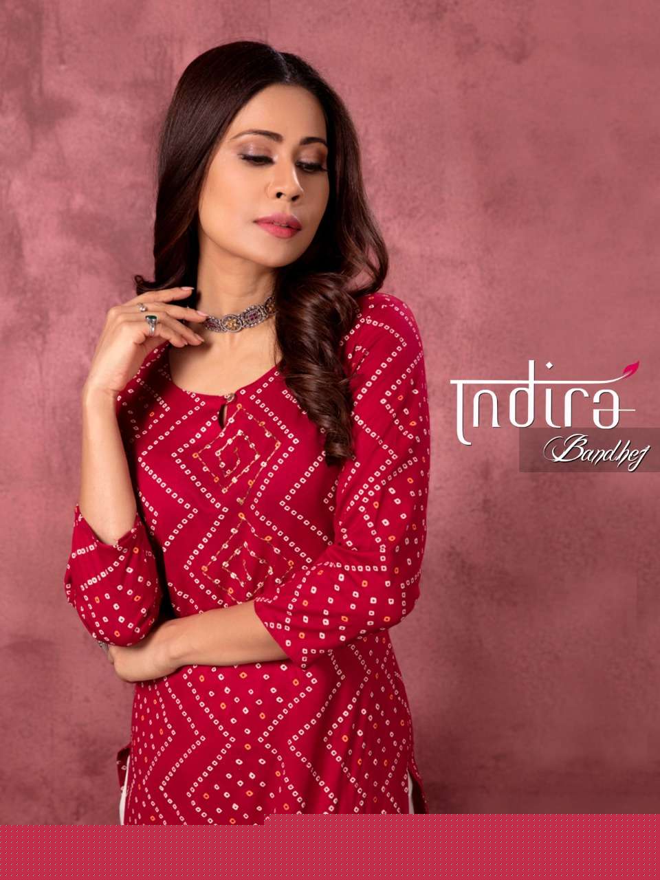 BANDHEJ BY INDIRA 4501 TO 4504 SERIES DESIGNER STYLISH FANCY COLORFUL BEAUTIFUL PARTY WEAR & ETHNIC WEAR COLLECTION PURE LINEN COTTON KURTIS WITH BOTTOM AT WHOLESALE PRICE
