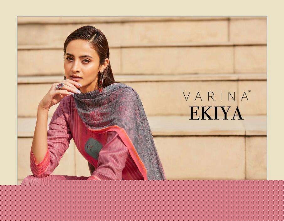 EKIYA BY VARINA 81 TO 88 SERIES BEAUTIFUL WINTER COLLECTION SUITS STYLISH FANCY COLORFUL CASUAL WEAR & ETHNIC WEAR COTTON SATIN WITH HANDWORK DRESSES AT WHOLESALE PRICE