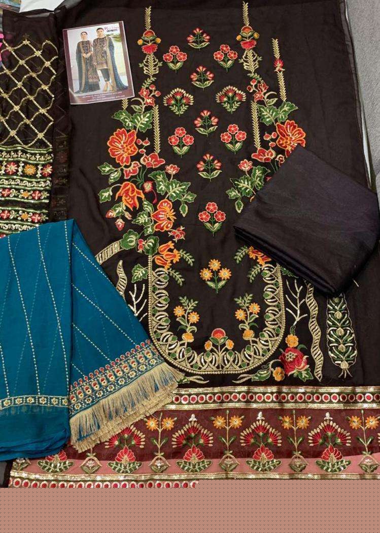 KHAYYIRA HIT DESIGN 1046 BY KHAYYIRA DESIGNER FESTIVE SUITS COLLECTION BEAUTIFUL STYLISH FANCY COLORFUL PARTY WEAR & OCCASIONAL WEAR GEORGETTE EMBROIDERED DRESSES AT WHOLESALE PRICE