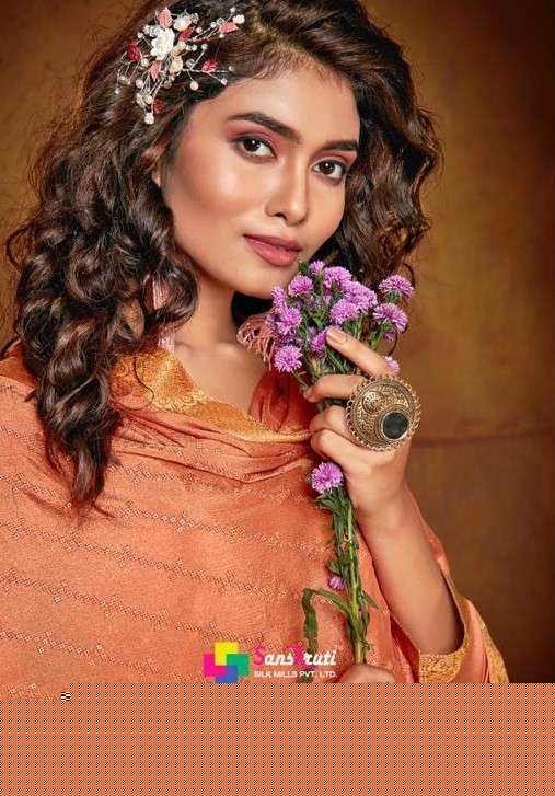 KHUSHNUMA BY SANSKRUTI SILK MILLS 5024 TO 5029 SERIES BEAUTIFUL SUITS COLORFUL STYLISH FANCY CASUAL WEAR & ETHNIC WEAR PURE JAM SILK WORK DRESSES AT WHOLESALE PRICE