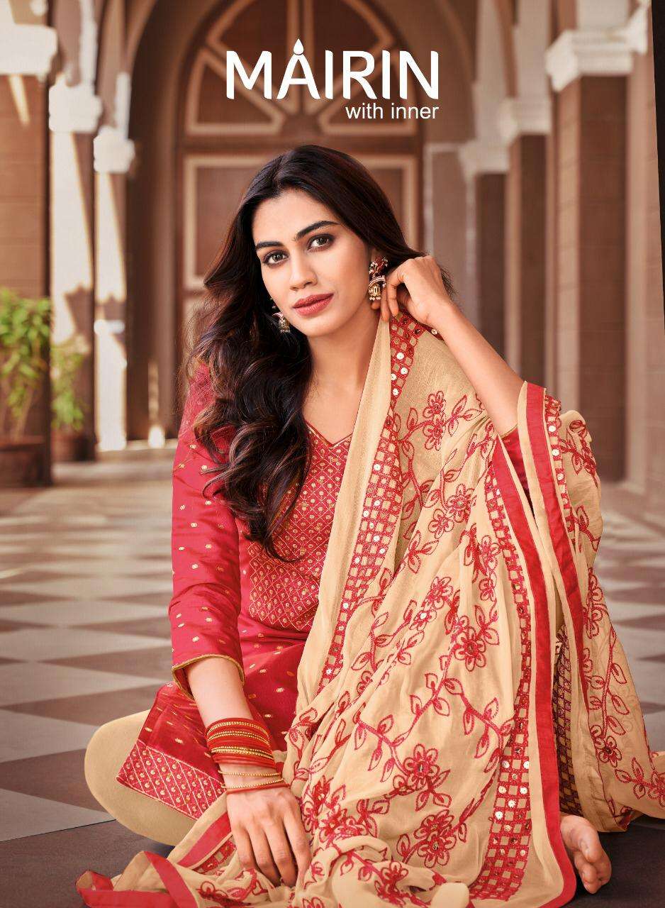 MAIRIN BY KAPIL TRENDZ 2001 TO 2012 SERIES BEAUTIFUL STYLISH SUITS FANCY COLORFUL CASUAL WEAR & ETHNIC WEAR & READY TO WEAR COTTON WITH WORK DRESSES AT WHOLESALE PRICE