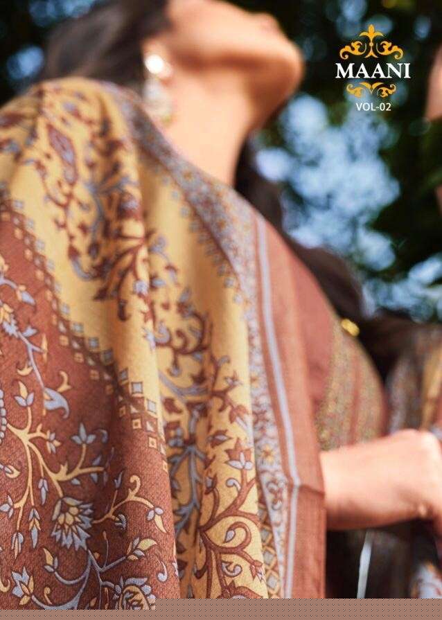 MAANI VOL-2 BY LAVINA 201 TO 208 SERIES BEAUTIFUL SUITS STYLISH FANCY COLORFUL PARTY WEAR & OCCASIONAL WEAR PURE COTTON EMBROIDERED DRESSES AT WHOLESALE PRICE