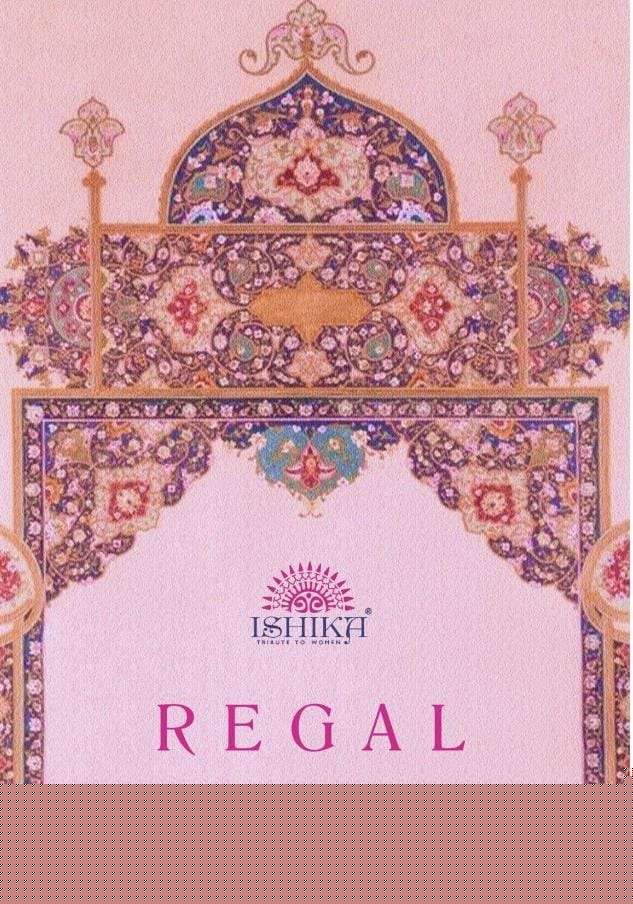 REGAL BY ISHIKA FASHION 1131 TO 1136 SERIES INDIAN TRADITIONAL WEAR COLLECTION BEAUTIFUL STYLISH FANCY COLORFUL PARTY WEAR & OCCASIONAL WEAR LINEN SAREES AT WHOLESALE PRICE