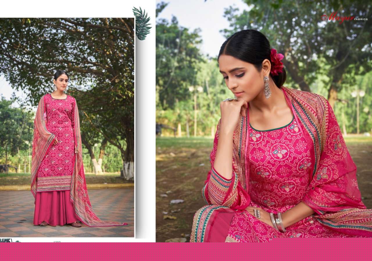 BANDHANI BY HANSA PRINTS 1301 TO 1306 SERIES BEAUTIFUL SUITS COLORFUL STYLISH FANCY CASUAL WEAR & ETHNIC WEAR PURE JAM COTTON DIGITAL PRINT WITH WORK DRESSES AT WHOLESALE PRICE