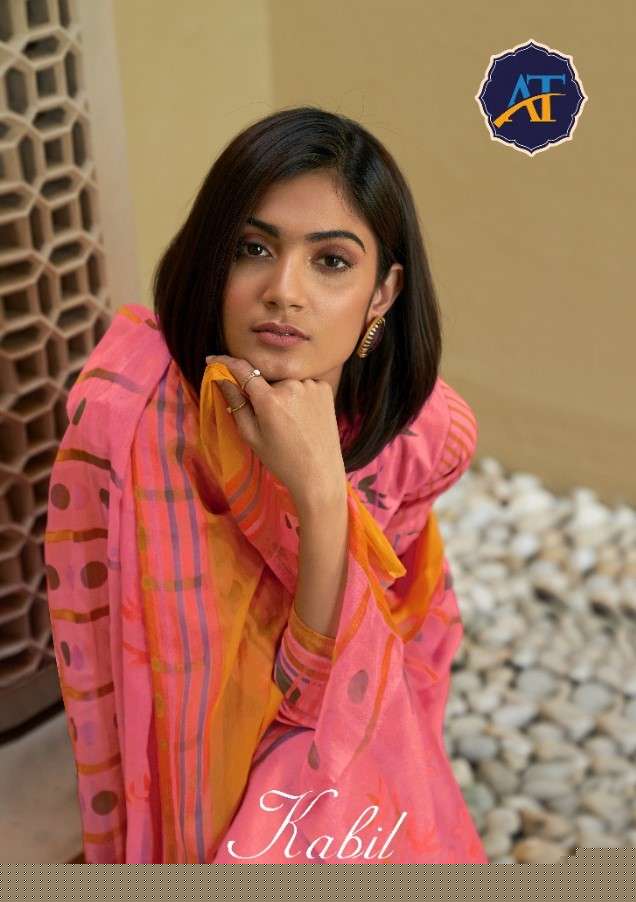 KABIL BY ANKIT TEXTILE 49001 TO 49010 SERIES BEAUTIFUL STYLISH SUITS FANCY COLORFUL CASUAL WEAR & ETHNIC WEAR & READY TO WEAR PURE CAMBRIC COTTON DIGITAL PRINTED DRESSES AT WHOLESALE PRICE