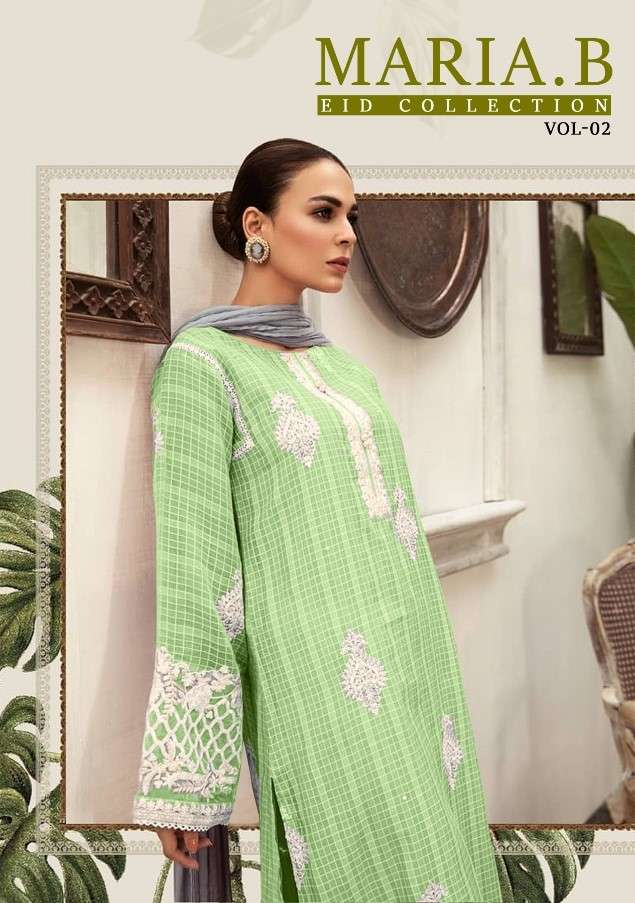 MARIA.B EID COLLECTION VOL-2 BY KAARA SUITS 271 TO 278 SERIES BEAUTIFUL STYLISH PAKISATNI SUITS FANCY COLORFUL CASUAL WEAR & ETHNIC WEAR & READY TO WEAR NET WITH EMBROIDERY DRESSES AT WHOLESALE PRICE