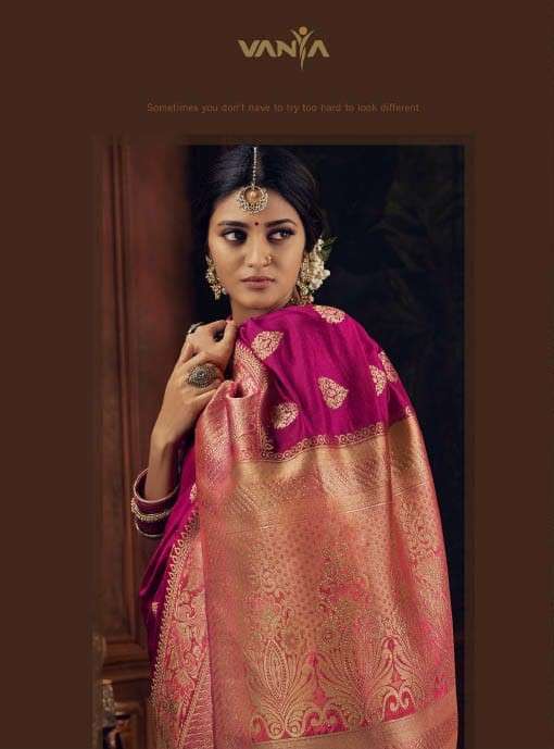 VANYA VOL-19 BY VANYA 2901 TO 2911 SERIES INDIAN TRADITIONAL WEAR COLLECTION BEAUTIFUL STYLISH FANCY COLORFUL PARTY WEAR & OCCASIONAL WEAR SILK SAREES AT WHOLESALE PRICE