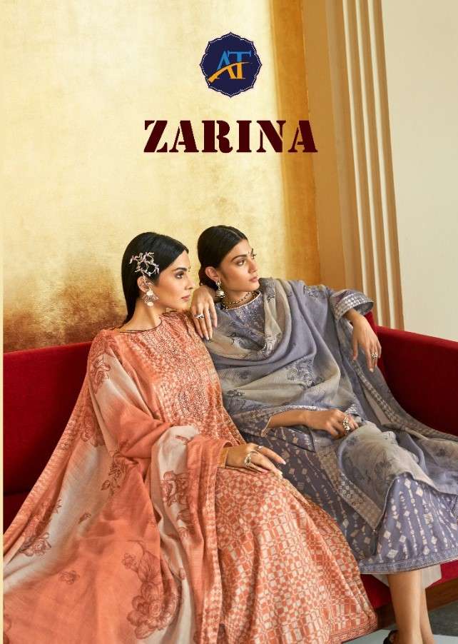 ZARINA BY ANKIT TEXTILE 51001 TO 51010 SERIES BEAUTIFUL SUITS COLORFUL STYLISH FANCY CASUAL WEAR & ETHNIC WEAR PURE LAWN COTTON DIGITAL PRINT WITH EMBROIDERY WORK DRESSES AT WHOLESALE PRICE