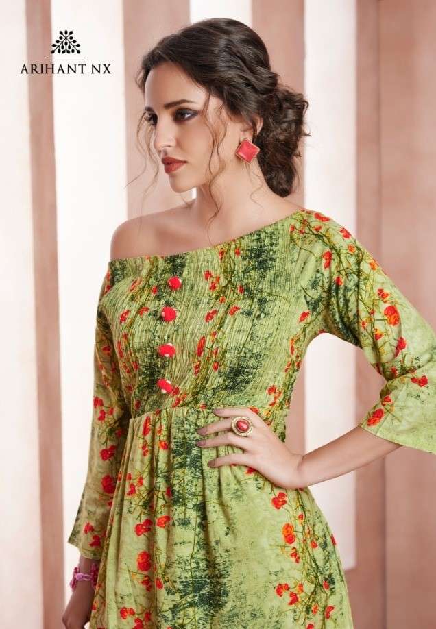 ARIHANT NX HIT DESIGN 16002 BY ARIHANT NX STYLISH FANCY COLORFUL BEAUTIFUL PARTY WEAR & ETHNIC WEAR COLLECTION FANCY GOWNS AT WHOLESALE PRICE