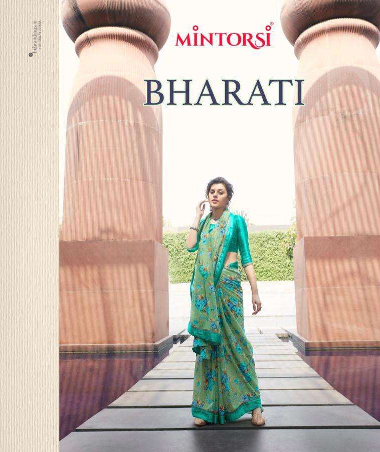BHARATI BY MINTORSI 21501 TO 21510 SERIES INDIAN TRADITIONAL WEAR COLLECTION BEAUTIFUL STYLISH FANCY COLORFUL PARTY WEAR & OCCASIONAL WEAR WEIGHTLESS SATIN SAREES AT WHOLESALE PRICE