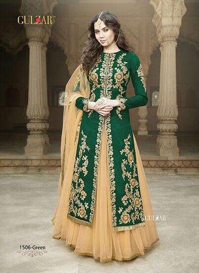 GULZAR 1506 PREMIUM COLOURS BY GULZAR BEAUTIFUL SUITS COLORFUL STYLISH FANCY CASUAL WEAR & ETHNIC WEAR BANGALORI SILK DRESSES AT WHOLESALE PRICE